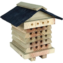 Gardman Ernest Charles Bee Hive, Metal & Mesh Nut Ball Peanut Feeder, Holds 700g