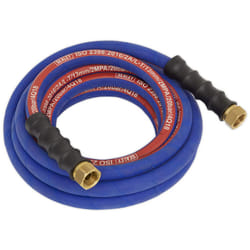 Sealey AH5R/12 Air Hose 5mtr x Ã13mm with 1/2"bsp Unions Extra Heavy-duty
