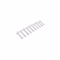 Sealey AK633 10pc Stubby Combination Spanner Set - Metric