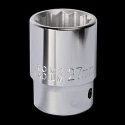 WallDrive&#174; Socket 27mm 3/4&quot;Sq Drive