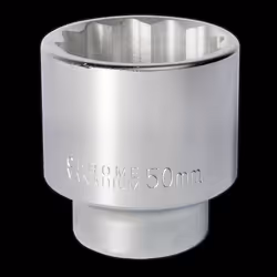 WallDrive&#174; Socket 50mm 3/4&quot;Sq Drive