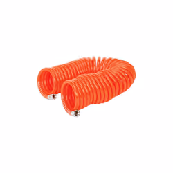 Sealey AH10C/6 Coiled Air Hose 10mtr x Ã6mm 1/4"BSP Unions
