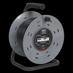 Cable Reel 50m 4 x 230V 1.25mm&#178; Thermal Trip