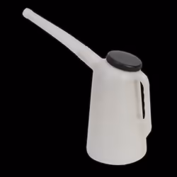 Oil Container with Lid & Flexible Spout 2L