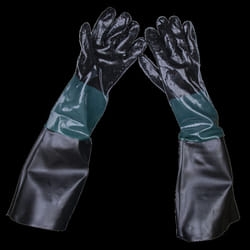 Shot Blasting Gauntlets 585mm Cuffed Pair
