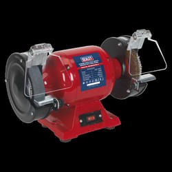 Bench Grinder &#216;150mm with Wire Wheel 450W/230V Heavy-Duty