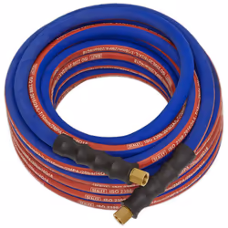 Sealey AH10R Air Hose 10m x Ã8mm with 1/4in.bsp Unions Extra Heavy-duty