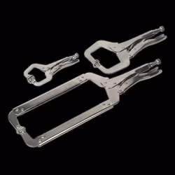 Locking C-Clamp Set 3pc
