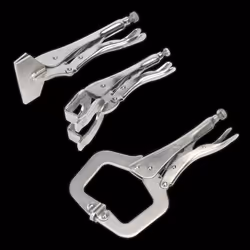C' Clamp & Welding Clamp Set 3pc