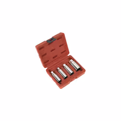 Sealey AK6556 4pc 3/8"Sq Drive Spark Plug Socket Set