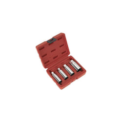 Sealey AK6556 4pc 3/8"Sq Drive Spark Plug Socket Set