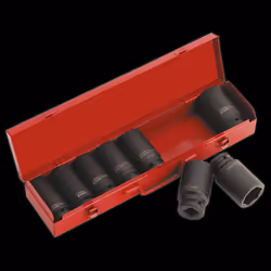 Impact Socket Set 8pc 3/4"Sq Drive Deep Metric