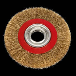 Crimped Wire Wheel &#216;150 x 13mm &#216;32mm Bore Narrow