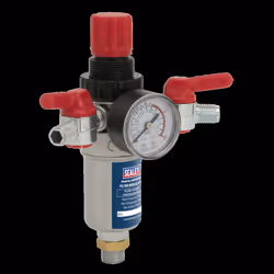 Air Filter/Regulator 3/8&quot;BSP Male - 1/4&quot;BSP Male