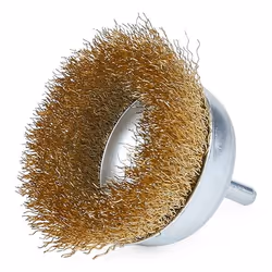 SEALEY SCB75 Cup Brush, angle grinder 75 Brass, Steel 4500