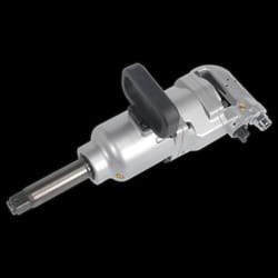 Air Impact Wrench 1&quot;Sq Drive Straight Long Anvil