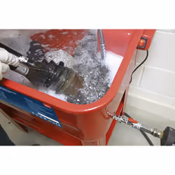 Parts Cleaning Tank with Turbo Feature
