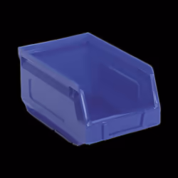 Plastic Storage Bin 105 x 165 x 85mm - Blue Pack of 48