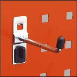 Single Prong Hook 6 x 50mm Vertical End Pack of 5