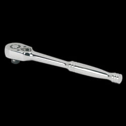 Ratchet Wrench 1/4&quot;Sq Drive Pear-Head Flip Reverse