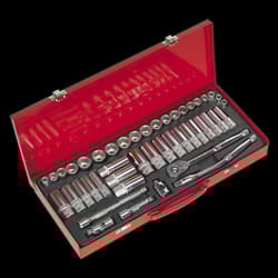 Socket Set 45pc 3/8&quot;Sq Drive 6pt WallDrive&#174; - Metric/Imperial