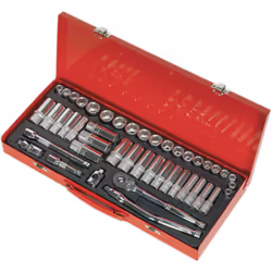Socket Set 45pc 3/8"Sq Drive 6pt WallDrive® - Metric/Imperial - Additional view 4
