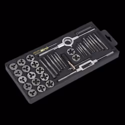 Tap & Die Set 40pc Split Dies - Metric