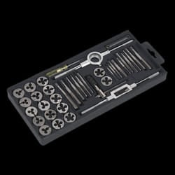 Tap & Die Set 40pc Split Dies - Metric