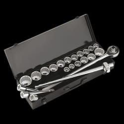 Socket Set 22pc 3/4&quot;Sq Drive 12-point WallDrive&#174;