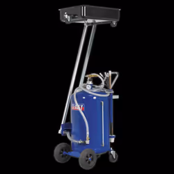Mobile Oil Drainer with Probes 80L Cantilever Air Discharge