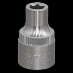 WallDrive&#174; Socket 6mm 3/8&quot;Sq Drive