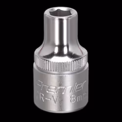 WallDrive&#174; Socket 8mm 1/2&quot;Sq Drive