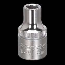 WallDrive&#174; Socket 8mm 1/2&quot;Sq Drive