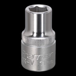 WallDrive&#174; Socket 11mm 1/2&quot;Sq Drive