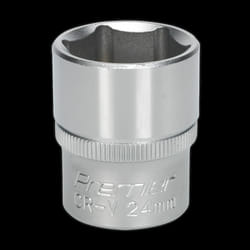 WallDrive&#174; Socket 24mm 1/2&quot;Sq Drive