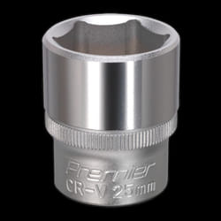 WallDrive&#174; Socket 25mm 1/2&quot;Sq Drive