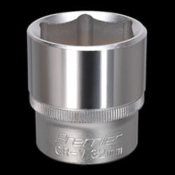 WallDrive&#174; Socket 32mm 1/2&quot;Sq Drive