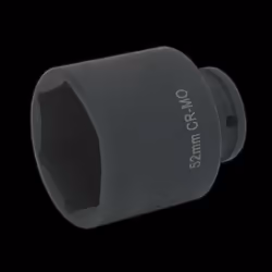 Impact Socket 52mm 1/2"Sq Drive