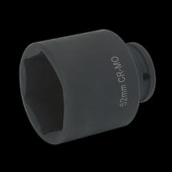Impact Socket 52mm 1/2&quot;Sq Drive