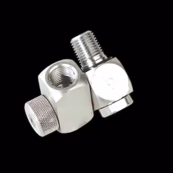 Z-Swivel Air Hose Connector with Regulator 1/4&quot;BSP