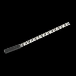 Socket Retaining Rail with 14 Clips 3/8&quot;Sq Drive