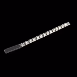 Socket Retaining Rail with 14 Clips 1/2&quot;Sq Drive