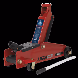 Trolley Jack 3 Tonne Long Reach Heavy-Duty
