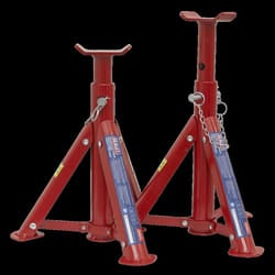 Axle Stands (Pair) 2 Tonne Capacity per Stand - Folding Type