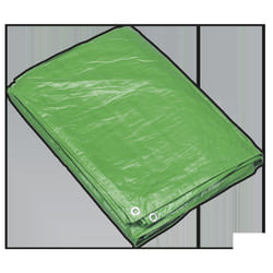 SEALEY - TARP810G Tarpaulin 2.44 x 3.05m Green