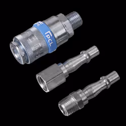 Air Tool Coupling Kit 3pc 1/4"BSP