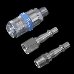 Air Tool Coupling Kit 3pc 1/4&quot;BSP