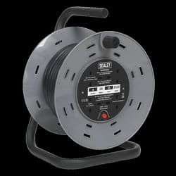 Cable Reel 25m 4 x 230V 2.5mm&#178; Thermal Trip