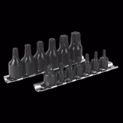 TRX-Star* Socket Bit Set 13pc 1/4&quot; & 3/8&quot;Sq Drive