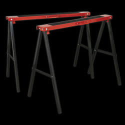 Fold Down Trestles Pair 100kg Capacity per Trestle